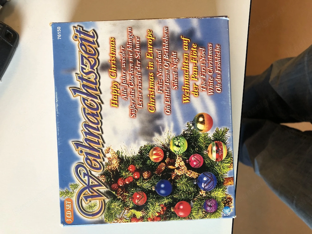 Weihnachts CD mit  allen bekannten Liedern