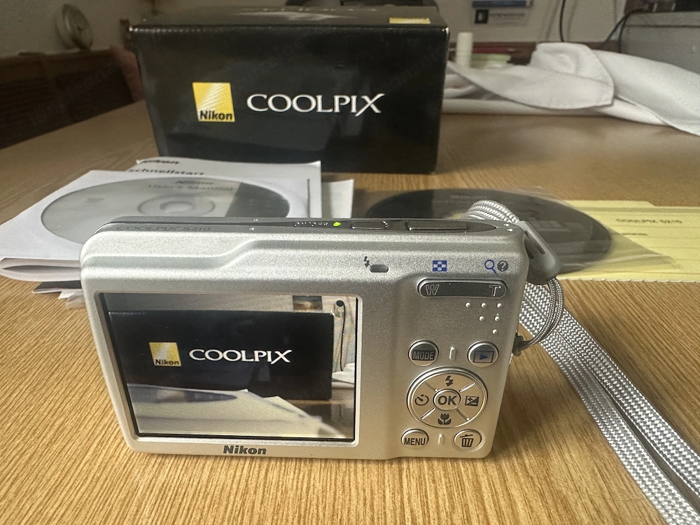 Nikon Coolpix S210 mit neuem Akku