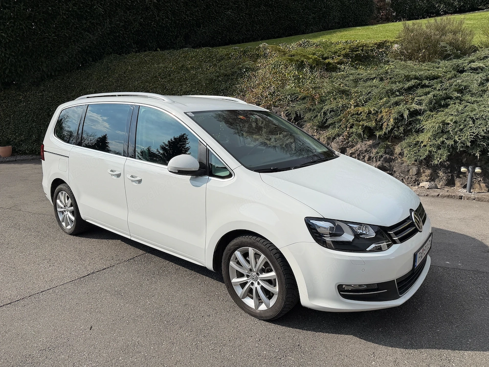 VW SHARAN 4Motion 2.0 TDI BMT Highline, BJ 03 2018, KM 86.300, Automatik, Diesel, 184 PS (135 KW)