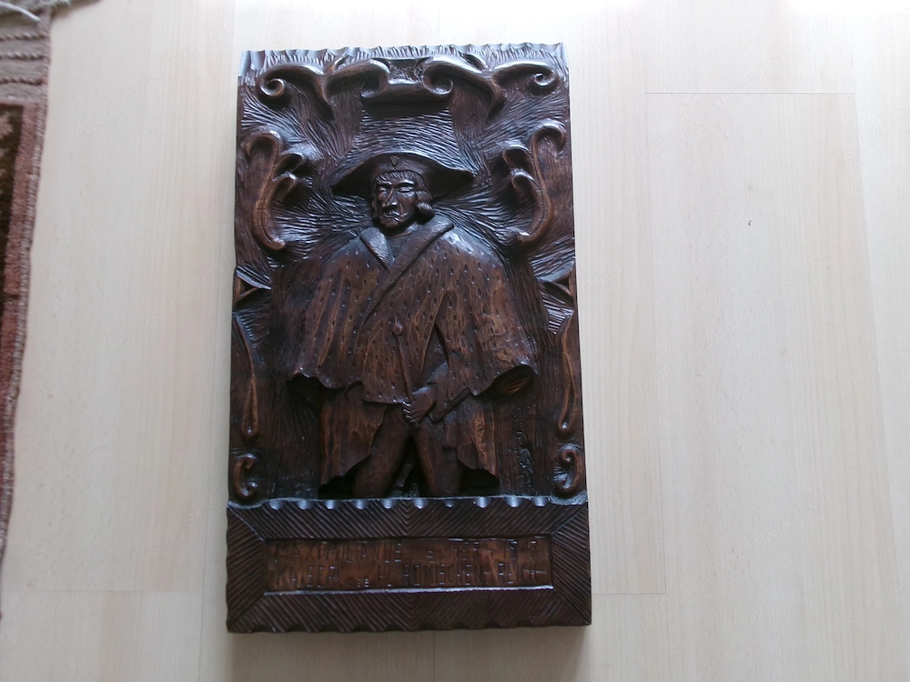 geschnitztes Holzbild