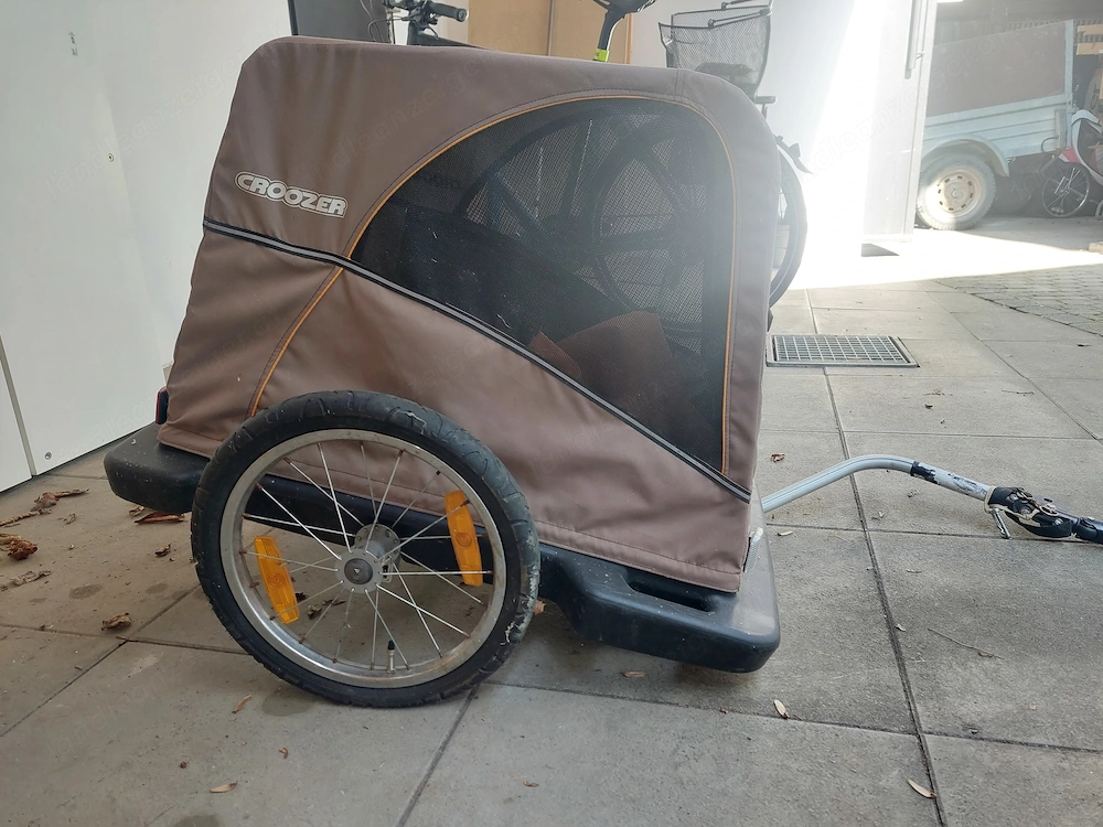 Fahrradanhänger für Hund