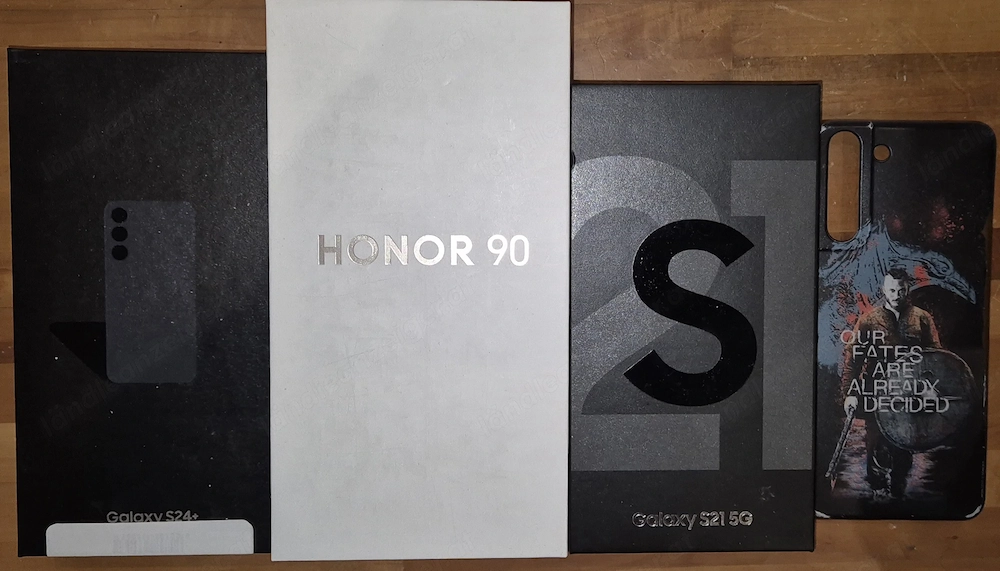 NEUWARE Samsung Galaxy S24+ AI 512GB + NEUWARE Honor 90 5G 512GB + Samsung Galaxy S21 5G 256GB