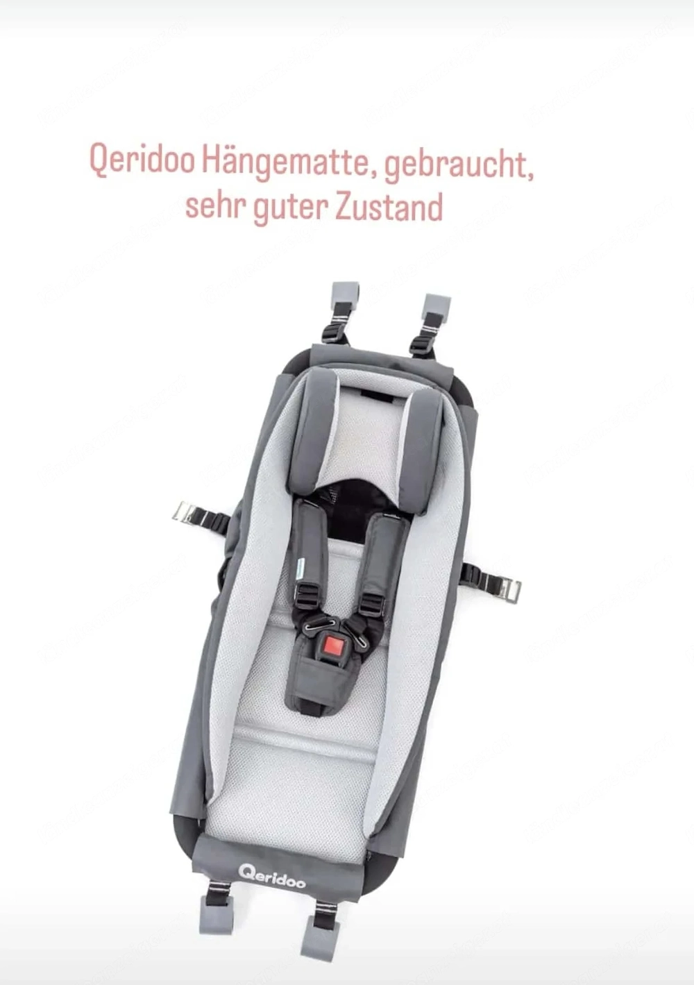 Qeridoo Hängematte für den Fahrradanhänger