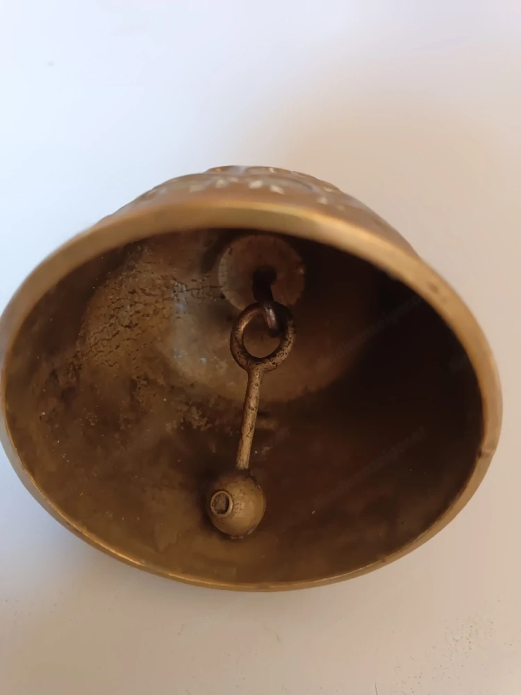 Antike Tischglocke Messing