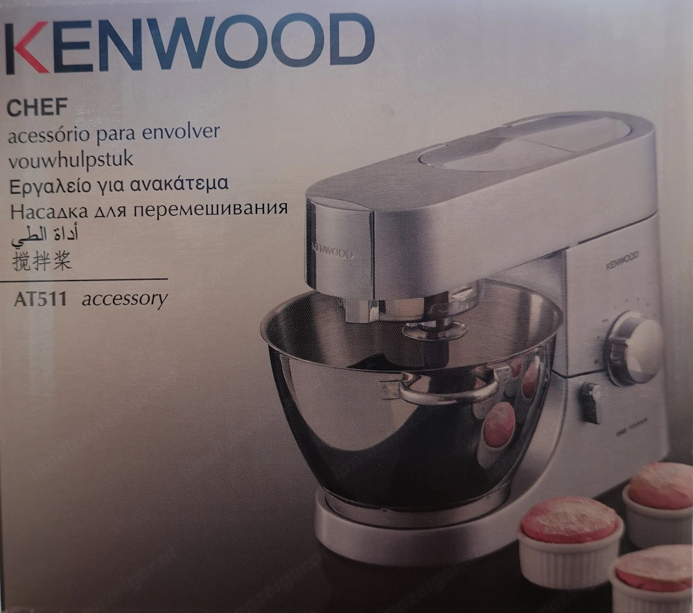 Original Kenwood Unterheb- Rührelement AT511