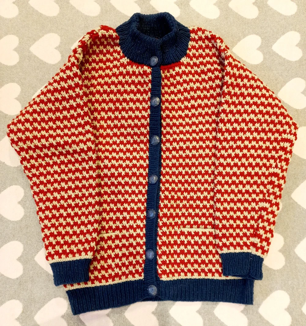 Wolljacke gehäkelt