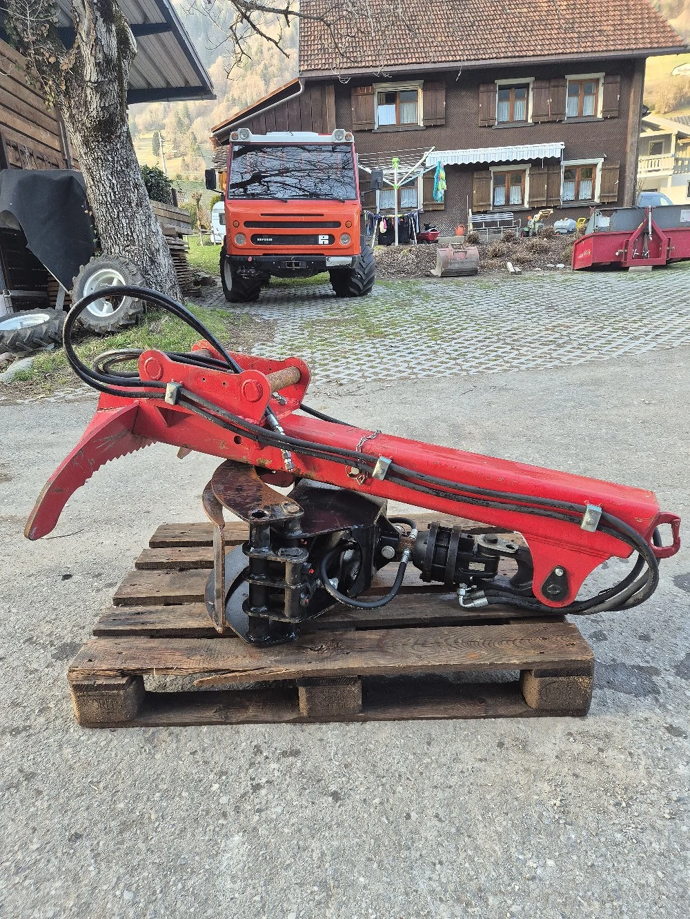 Scherübel Metalltechnik Holzzange