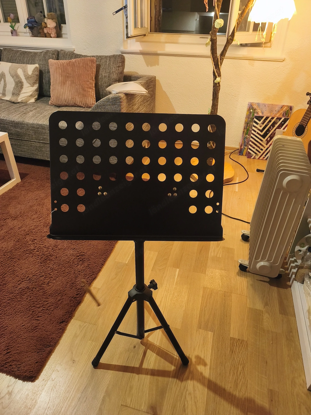 Notenständer schwarz 