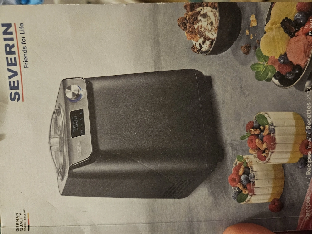 Eismaschine und Joghurthmaker