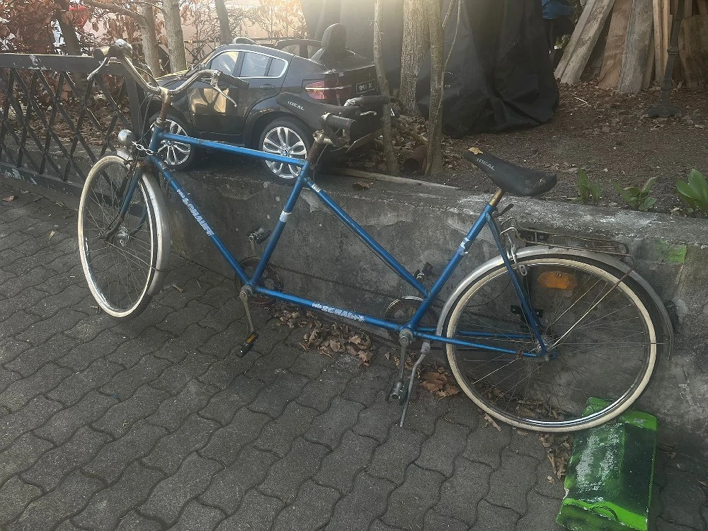 Fahrrad für Zwei   Tandem 