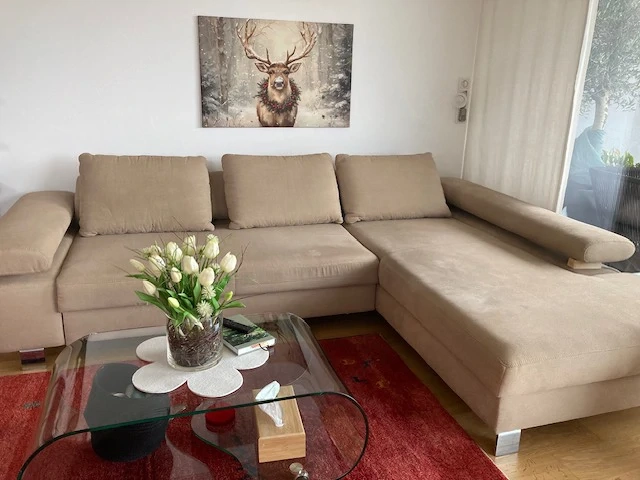 Große ausziehbare Couch 