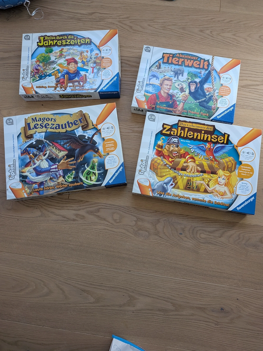 Verschenke Tiptoi Spiele wie neu