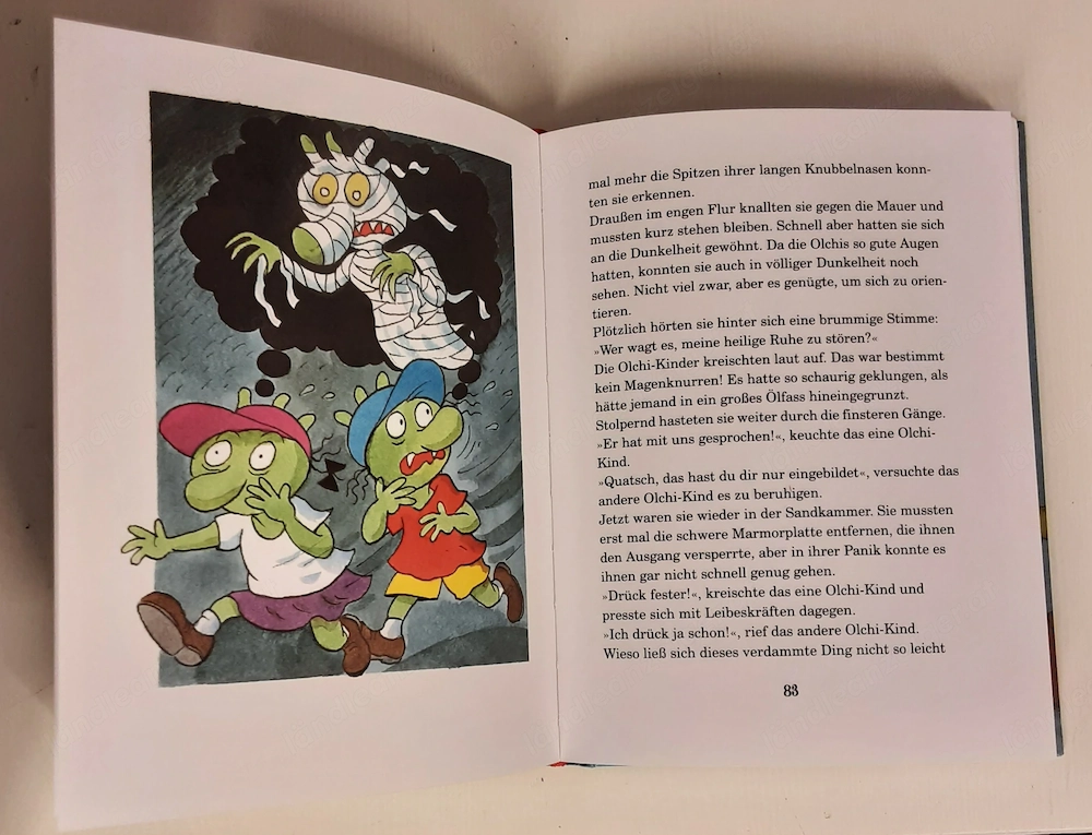 Die Olchis und die grüne Mumie 