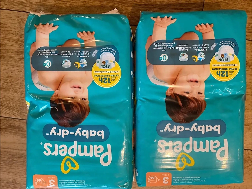 Pampers Babydry, Größe 3