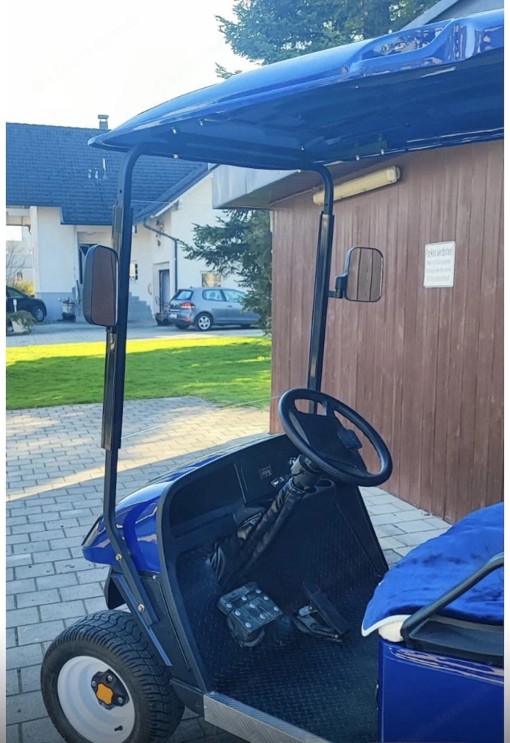 Golfcart mit wartungsfreier Lithiumbatterie! 