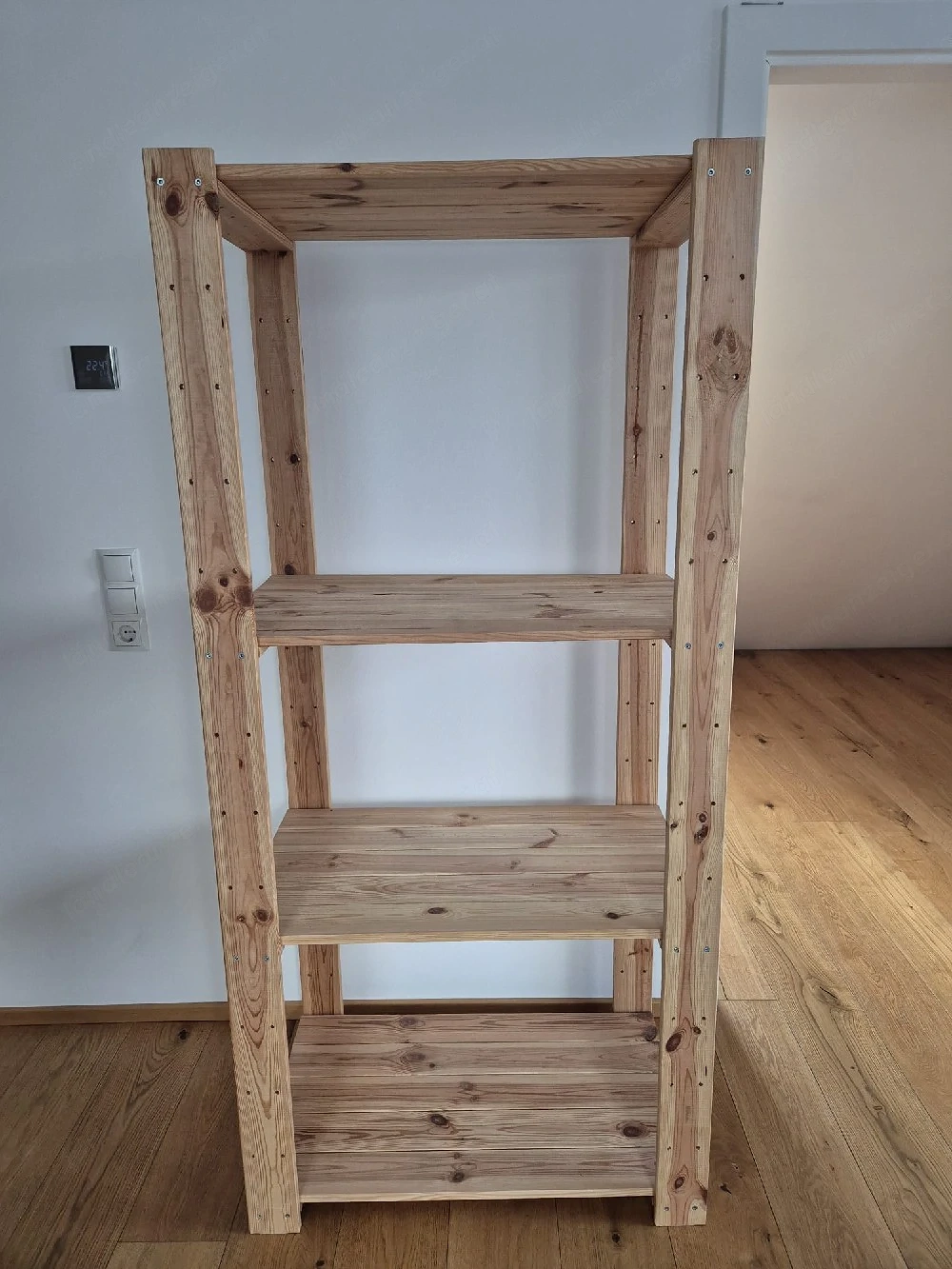 2xHolzregal 80x175x50cm