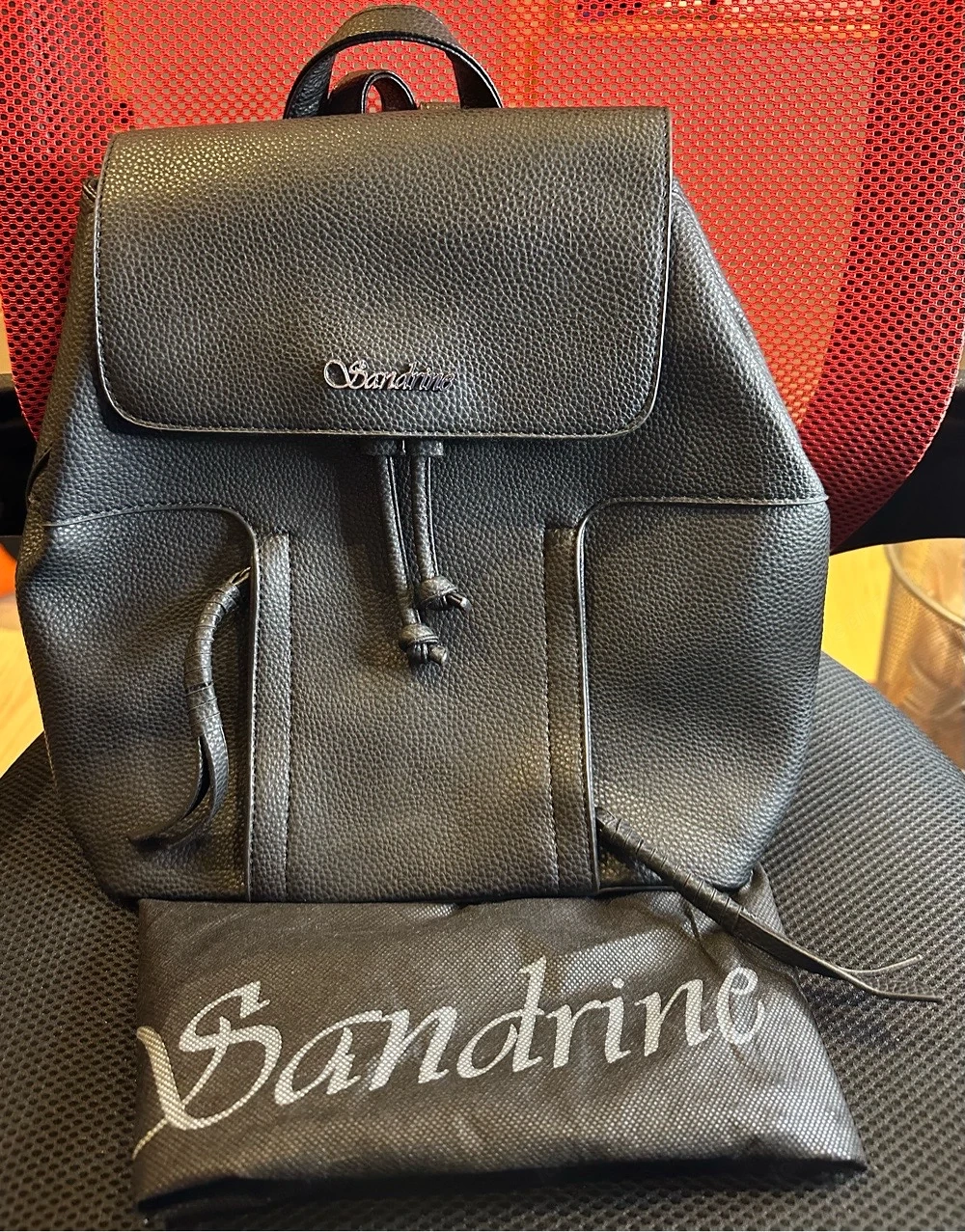 Rucksack aus veganem Leder von Sandrine