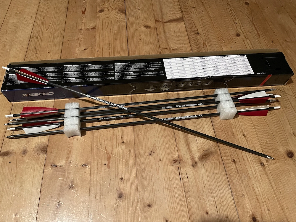 Carbon Pfeile 30  Spine 600