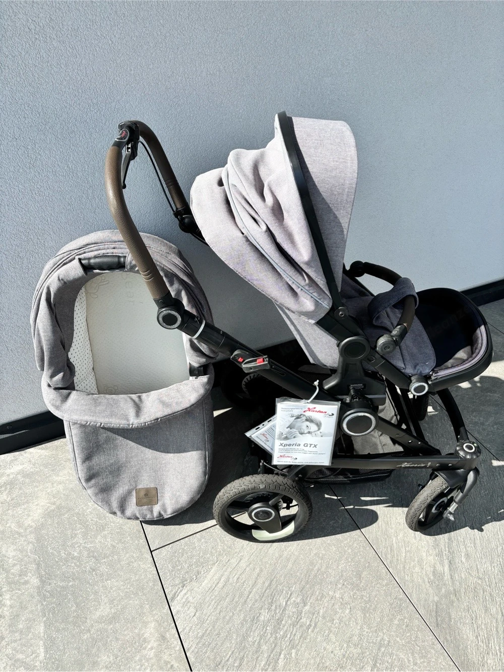 Kinderwagen Hartan Xperia GTX  inkl. Babytragetasche + Maxi-Cosi Adapter