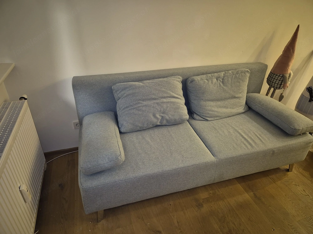 Neue 2 Sitzer Stoff Couch
