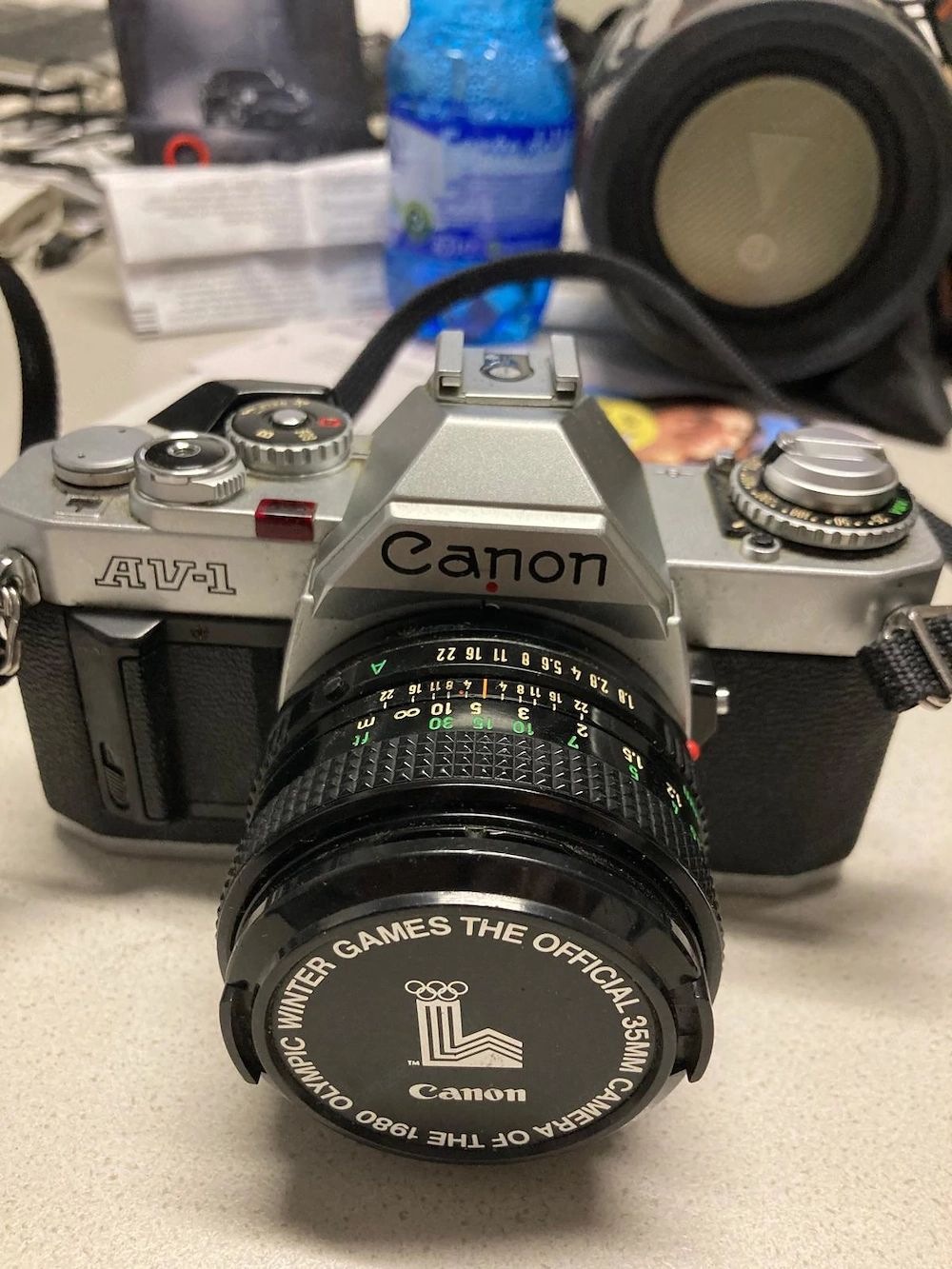 Canon AV-1 Spiegelreflexkamera