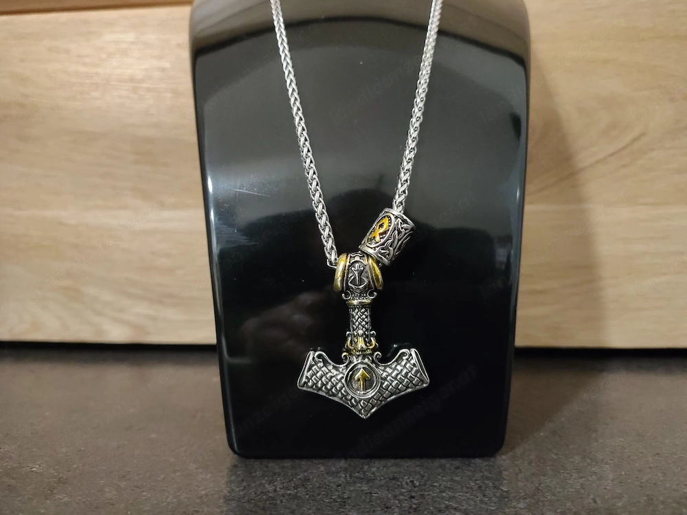 Kette mit Thorhammer (Mjölnir) Anhänger