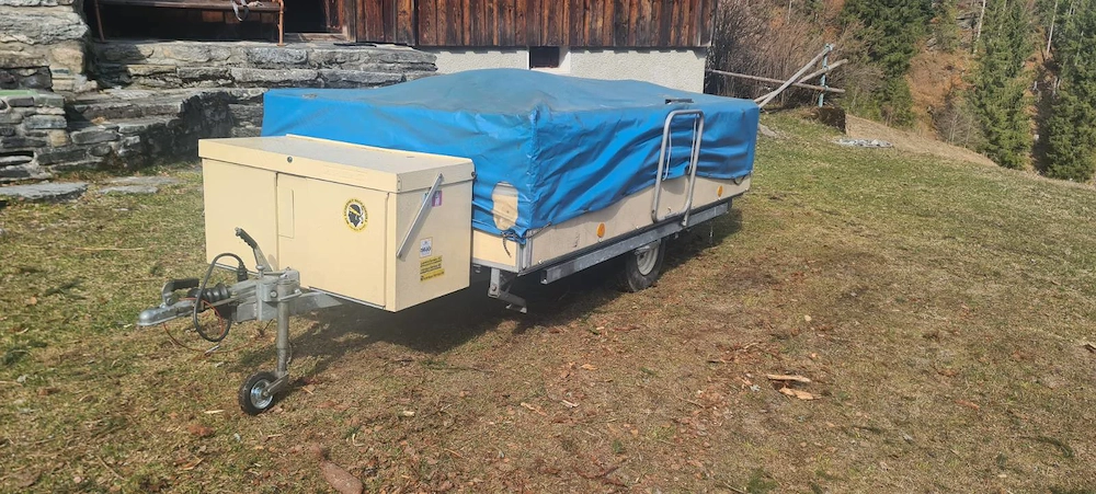 Klappcaravan Rapido Export-Matic 111   kompakt, leicht & ideal für flexible Reisen