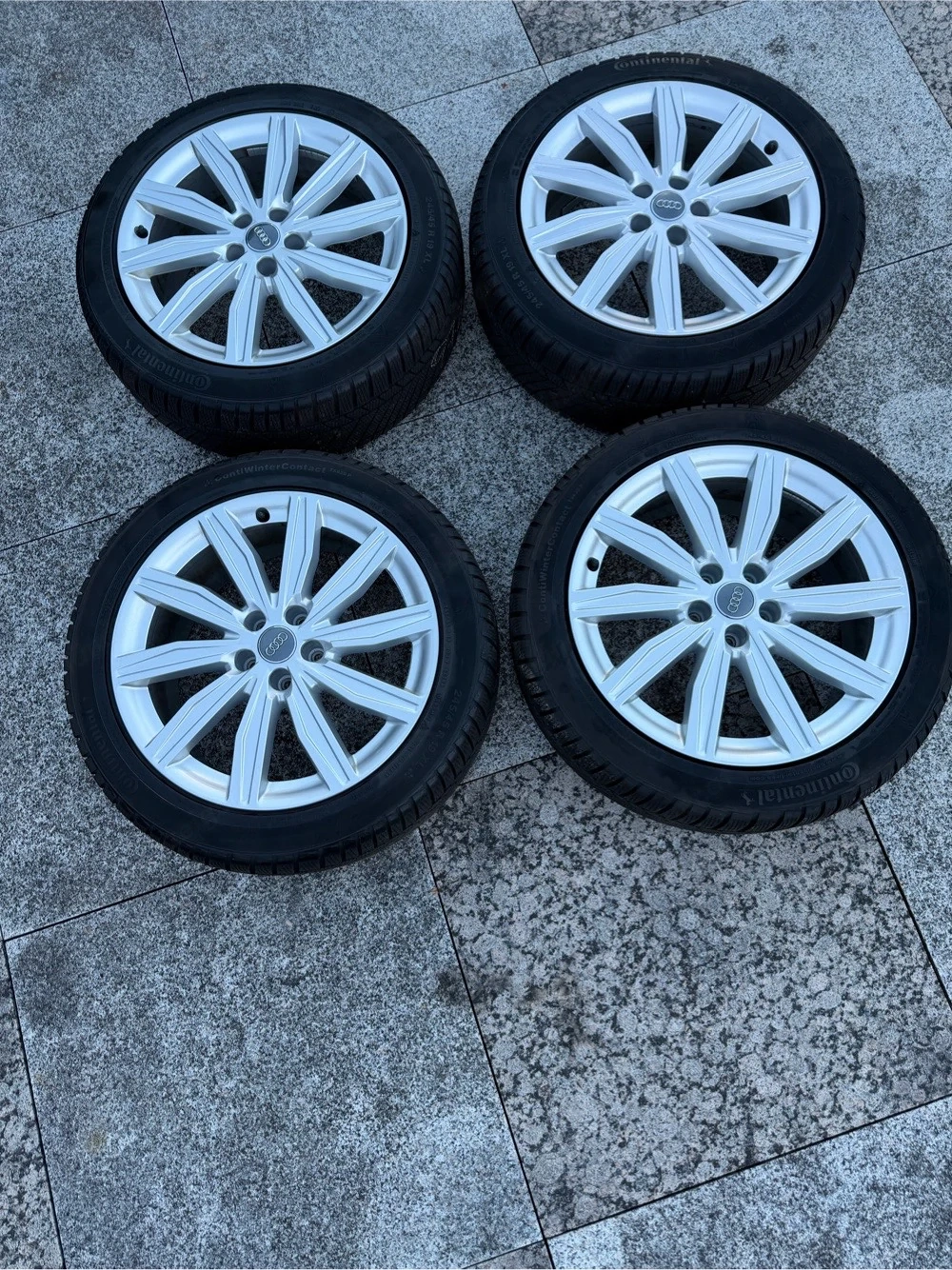 Alufelgen Audi A6  S6 C8 mit Winterreifen