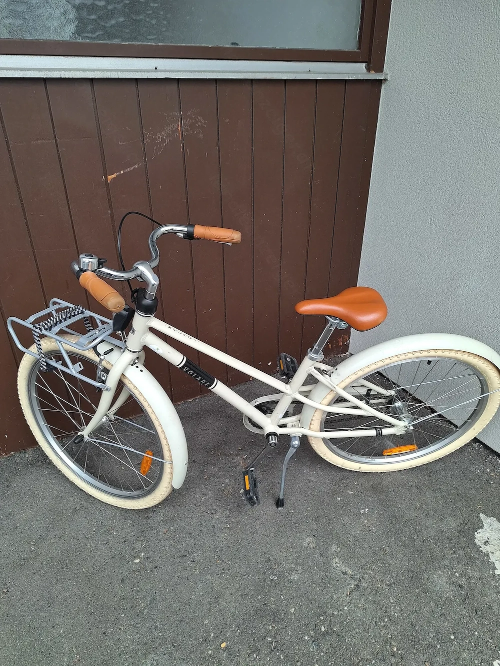 Fahrrad, 24 Zoll, weiss