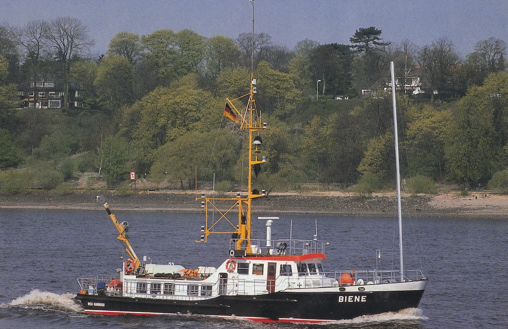 Plan für Schiffsmodell Biene