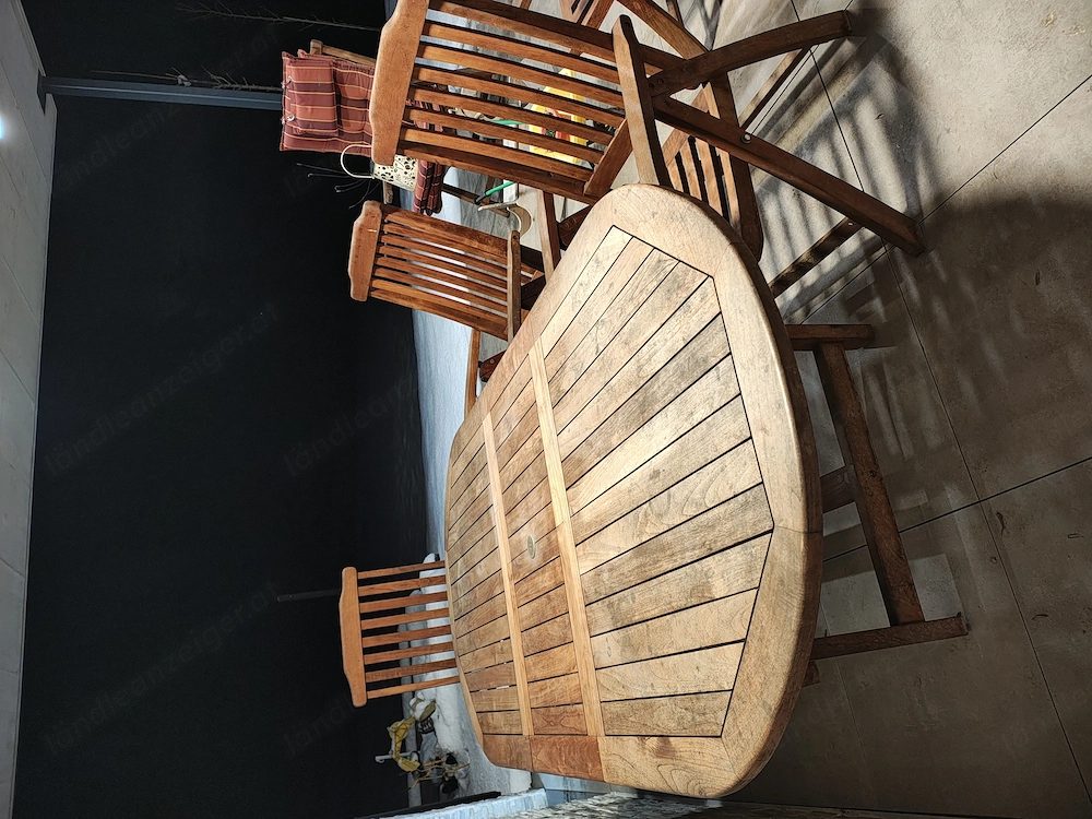 Gartengarnitur Tikholz 