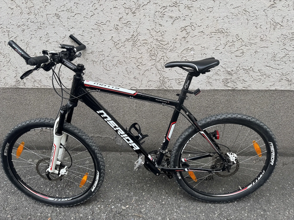 Mountainbike - Merida Matts 60D 20 - black white