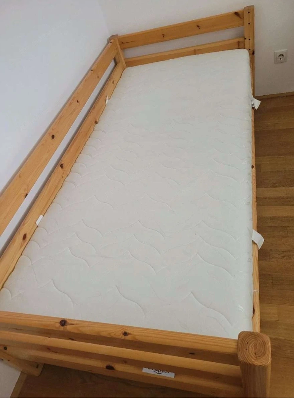 Flexa Bett braun inkl Zusatzbett ausziehbar