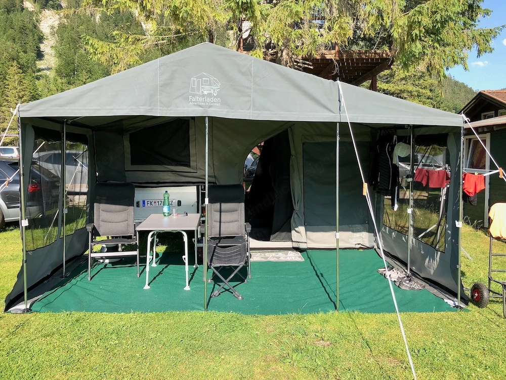 Falterladen TRAVELLER L Expedition Offroad Zeltanhänger