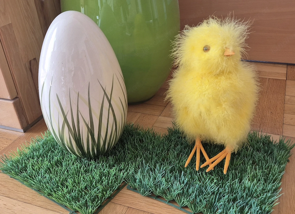 Osterei und Osterhenne