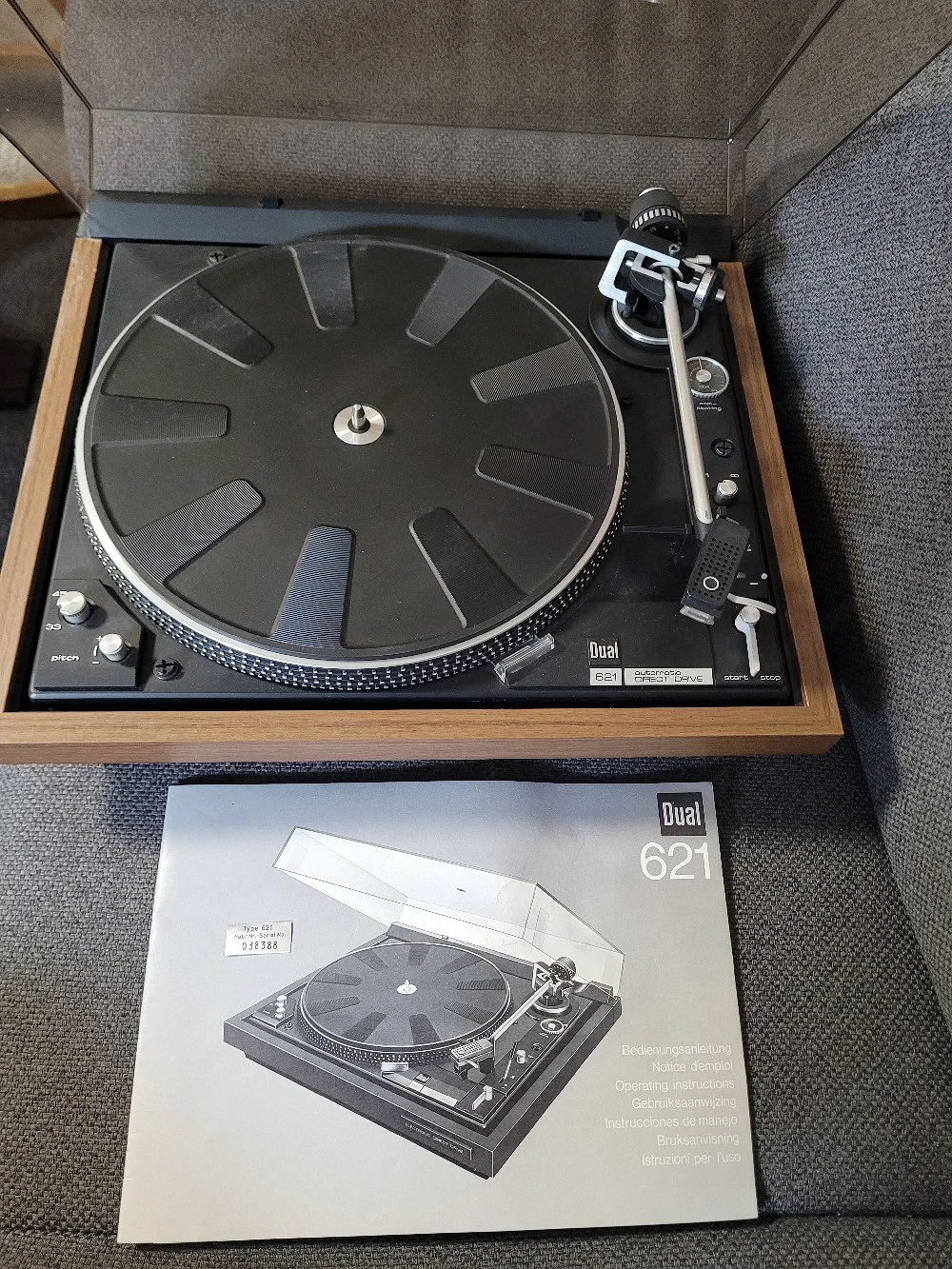 Plattenspieler Dual 621 automatic direct drive