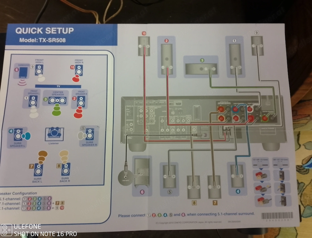 Hifi Anlage mit zwei 120 Watt Boxen zu verkaufen 