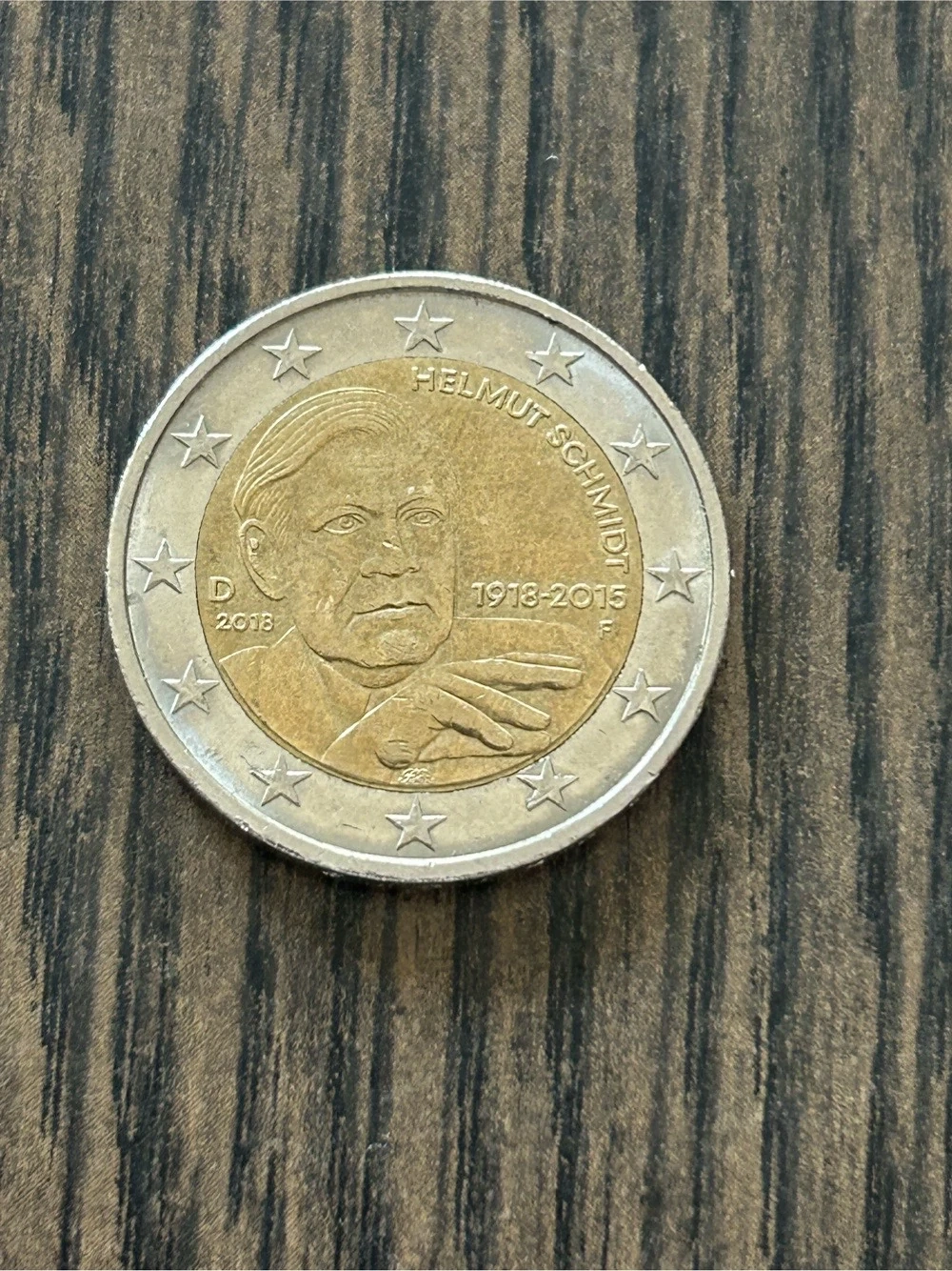 2 Euro Umlaufmünze Deutschland 2018-F