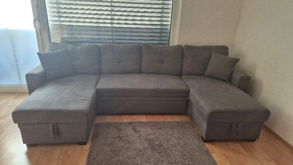 Große Couch GRATIS   232 cm   mit Schlaffunktion   Selbstabholung
