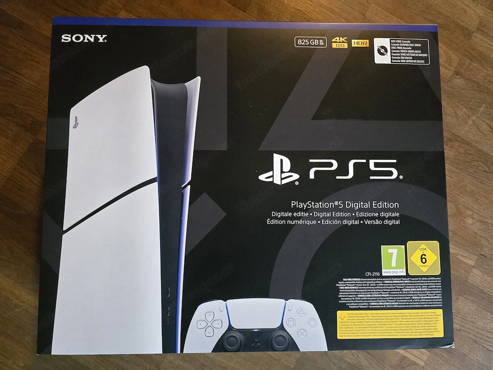 Playstation 5 Digital Edition - Originalverpackt