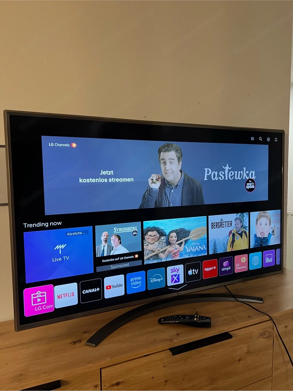LG 50 Zoll 4K Smart tv AI
