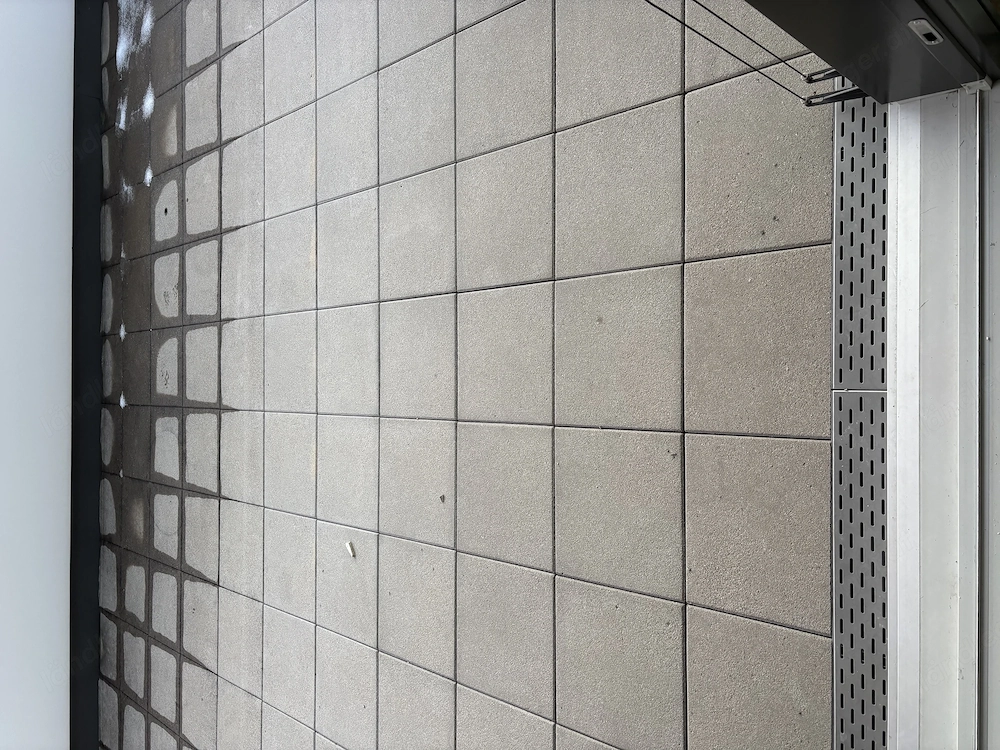 Waschbeton 40x40cm insgesamt 160m2