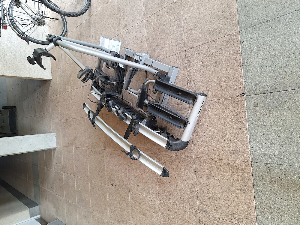 Fahrradträger für die Anhängerkupplung