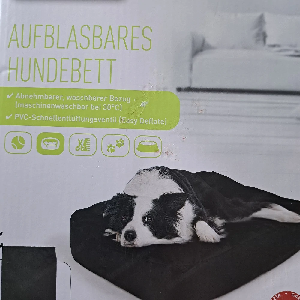 Aufblasbares Hundebett