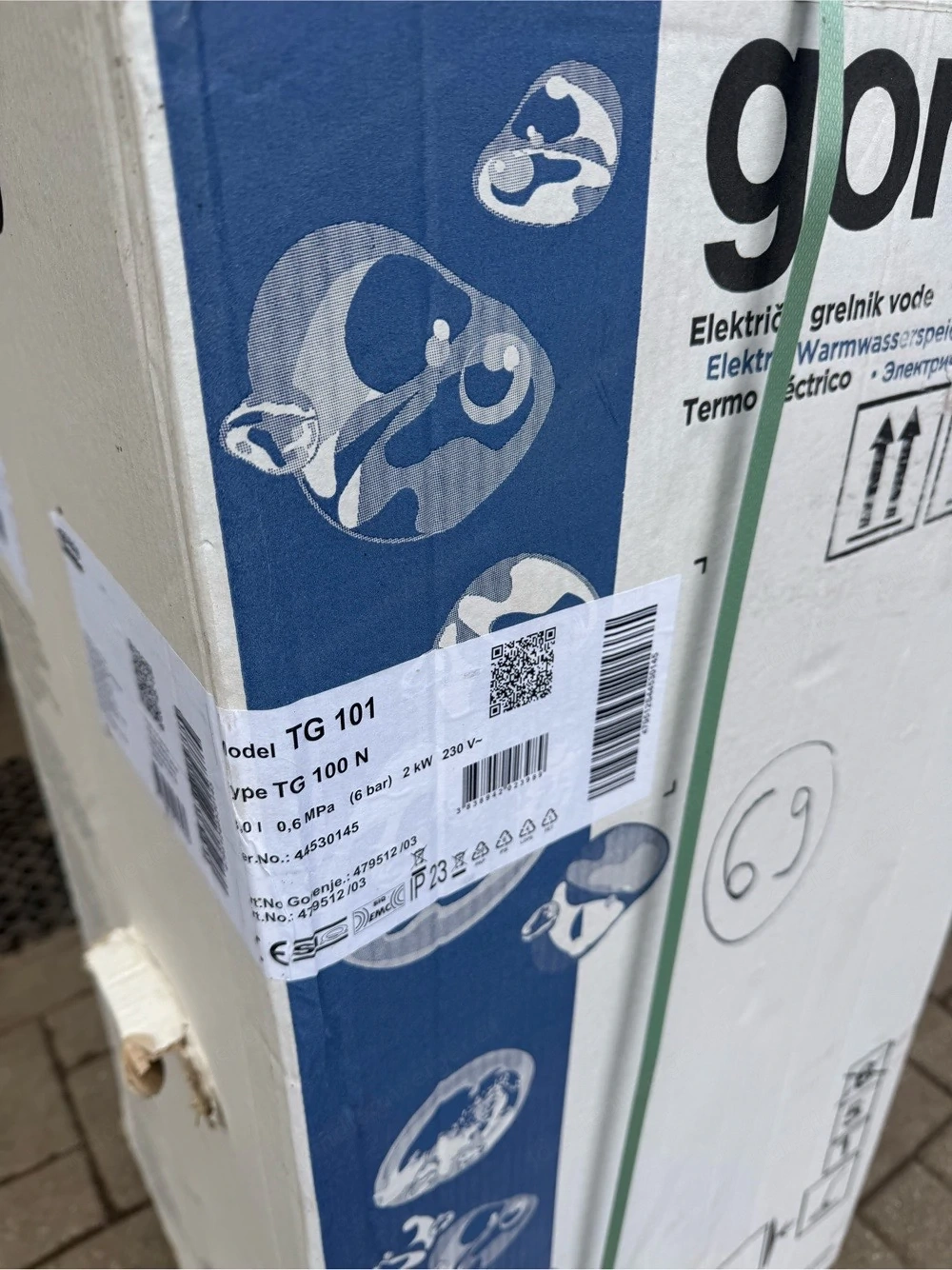 Gorenje Boiler 100 Liter Neu! 