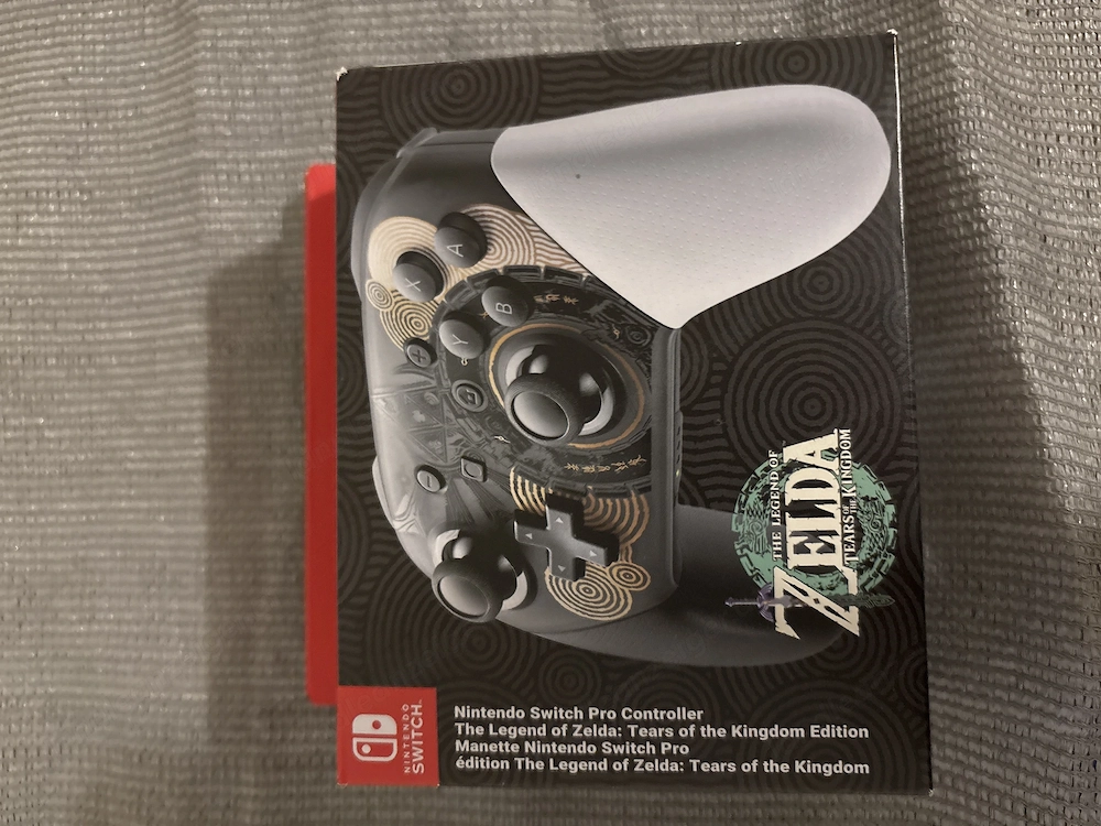 Nintendo Switch Pro Controller Zelda limitiert 