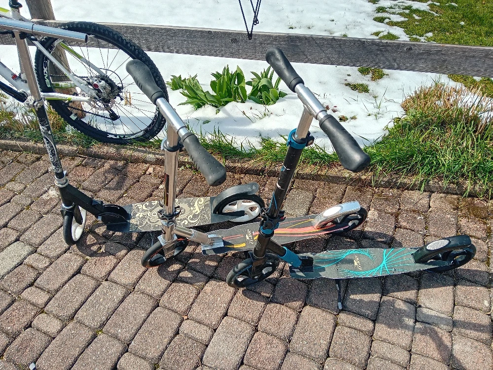 Scooter Crane Take off