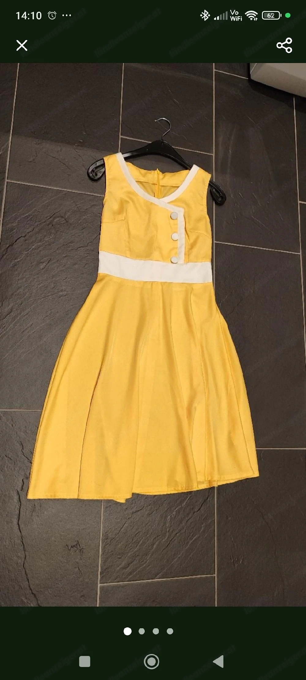 60 er Jahre Kleid 34 