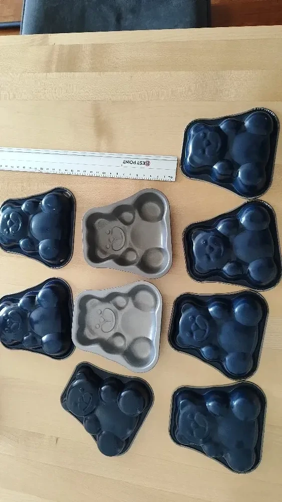 Teddybär Backformen zu verschenken 
