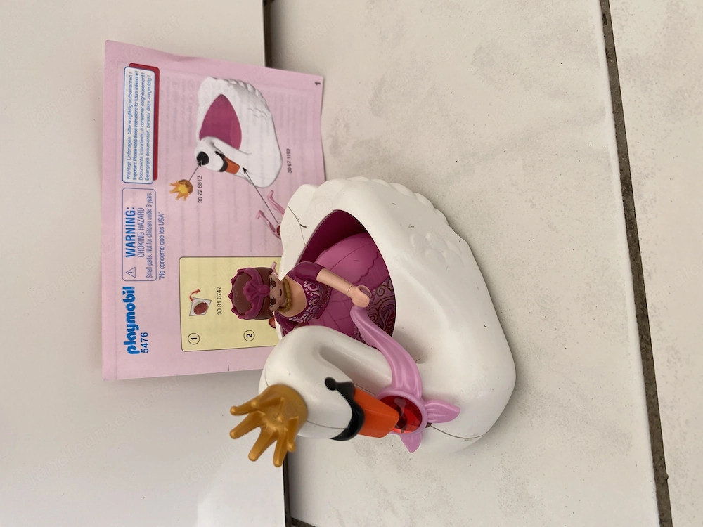 Playmobil 5476 Schwan mit Prinzessin 